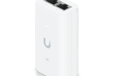 Inyector / Adaptador POE UniFi U-POE (48 VDC, 0.32 A hasta 15W) puerto Gigabit, ideal para equipos UniFi, incluye cable AC
