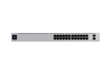 UniFi Switch USW-Pro-24-POE Gen2, Capa 3 de 24 puertos PoE 802.3at/bt + 2 puertos 1/10G SFP+, 400W, pantalla informativa