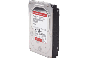 Disco Duro Red de 10TB / Optimizado para NAS / Uso 24-7 / 5 Años de Garantia