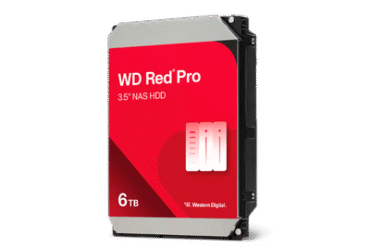Disco Duro Red Pro de 6TB / 7200 RPM / Optimizado para NAS / Uso 24-7 / 5 Años de Garantia