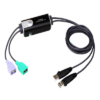 Switch KM formato cable USB de 2 puertos con Boundless Switching