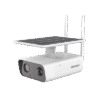 Kit Solar IP All in One / Cámara Bala 4 Megapixel / Lente 4mm / Panel Solar / Batería de Respaldo de Litio 10Ah (Hasta 7 Días) / Conexión 4G / Accesorios de Instalación / Kit Solar