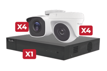 Kit de CCTV 2 Megapíxeles / Incluye Grabadora de 8 Canales / Cámara Domo / Cámara Bala / 1TB WD PURPLE