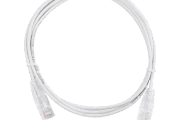 Cable de Parcheo Slim UTP Cat6 - 1.5 m Blanco Diámetro Reducido (28 AWG)