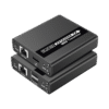 Kit extensor KVM (HDMI y USB) hasta 70 metros / Resolución 1080P @ 60 Hz/ Cat 6, 6a y 7 / CERO LATENCIA / HDR / Salida Loop / Uso 24/7 / Salida de audio de 3.5mm / Transmite el Video y Controla tu DVR vía USB a distancia.