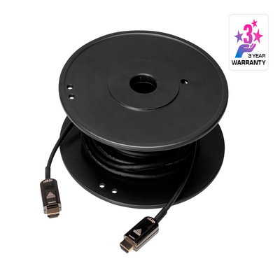 Cable Óptico Ativo HDMI 2.0 4K Verdadero / 20 mts (4K Verdadero a 20 mts)