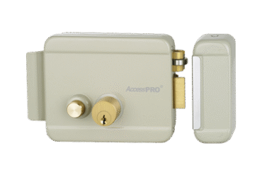 Cerradura Eléctrica con Botón de Salida/ Incluye Llave / Exterior / Derecha