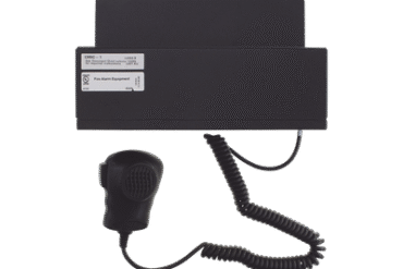 Chasis Con Micrófono / para Paneles NOTIFIER / Color Negro