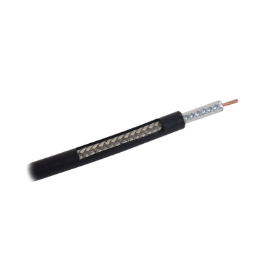 Metro de Cable Coaxial RG-58 LMR-195, Baja Pérdida de 50 Ohms, Conductor de Cobre Sólido