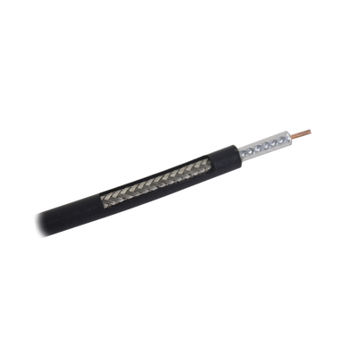 Carrete de 305m, Cable Coaxial RG-58 LMRLW-195, Baja Pérdida de 50 Ohms, Conductor de Cobre Sólido