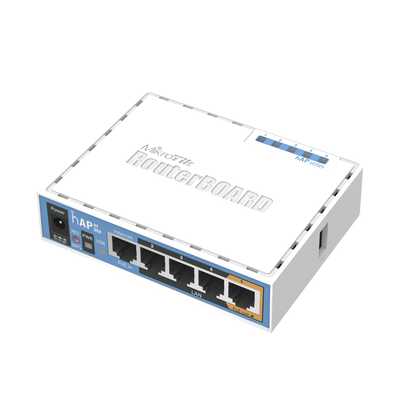 (hAP ac lite) 5 Puertos Fast Ethernet, WiFi Dual Band 802.11ac