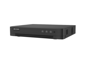 [Audio Bidireccional] DVR 4 Canales TurboHD + 1 Canal IP / 2 Megapixel (1080p) Lite / Acusense Lite (Evita Falsas Alarmas) / Audio por Coaxitron / 1 Bahia de Disco Duro / H.265+ / Salida de Vídeo Full HD