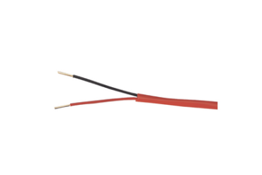 Alambre de Alarma contra Incendios - Bobina de 305 Metros: 2 x 16 AWG, Rojo, Tipo FPLR, (UL) FT4, Ideal para Sistemas de Detección y Evacuación de Incendios