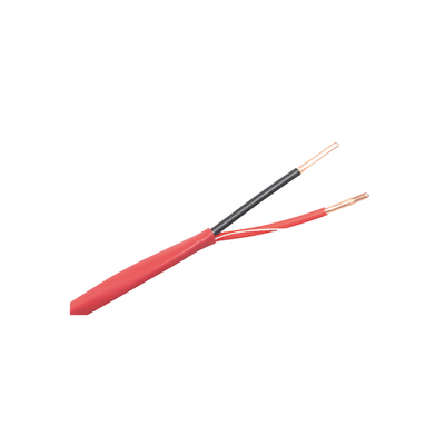 Alambre de Alarma contra Incendios - Bobina de 305 Metros: 2 x 18 AWG, Rojo, Tipo FPLR, (UL) FT4, Ideal para Sistemas de Detección y Evacuación de Incendios