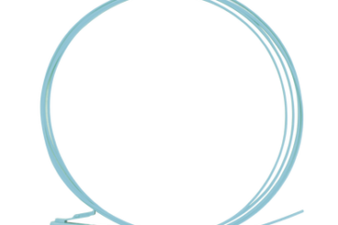 Pigtail de Fibra Óptica Simplex LC, PVC, OM3 50/125, Aqua, 1 metro