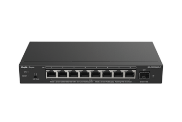 Switch Administrable Capa 2 con PoE+ Multi-Gigabit, 8 puertos 2.5Gb y 1 SFP+ 10G, hasta 130w estándar 802.3af/at